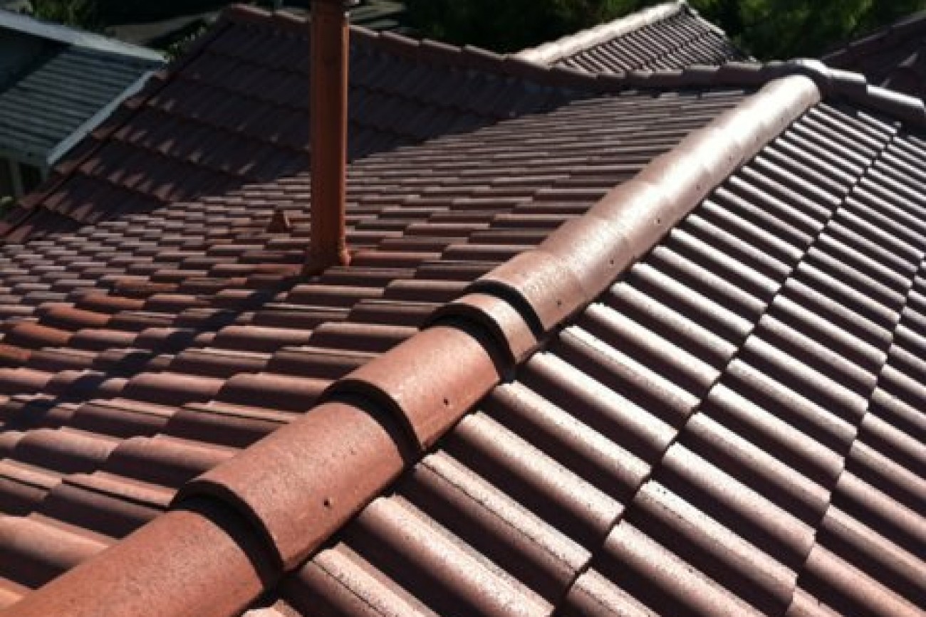 Clay S-Tile Roof, Rowland Heights